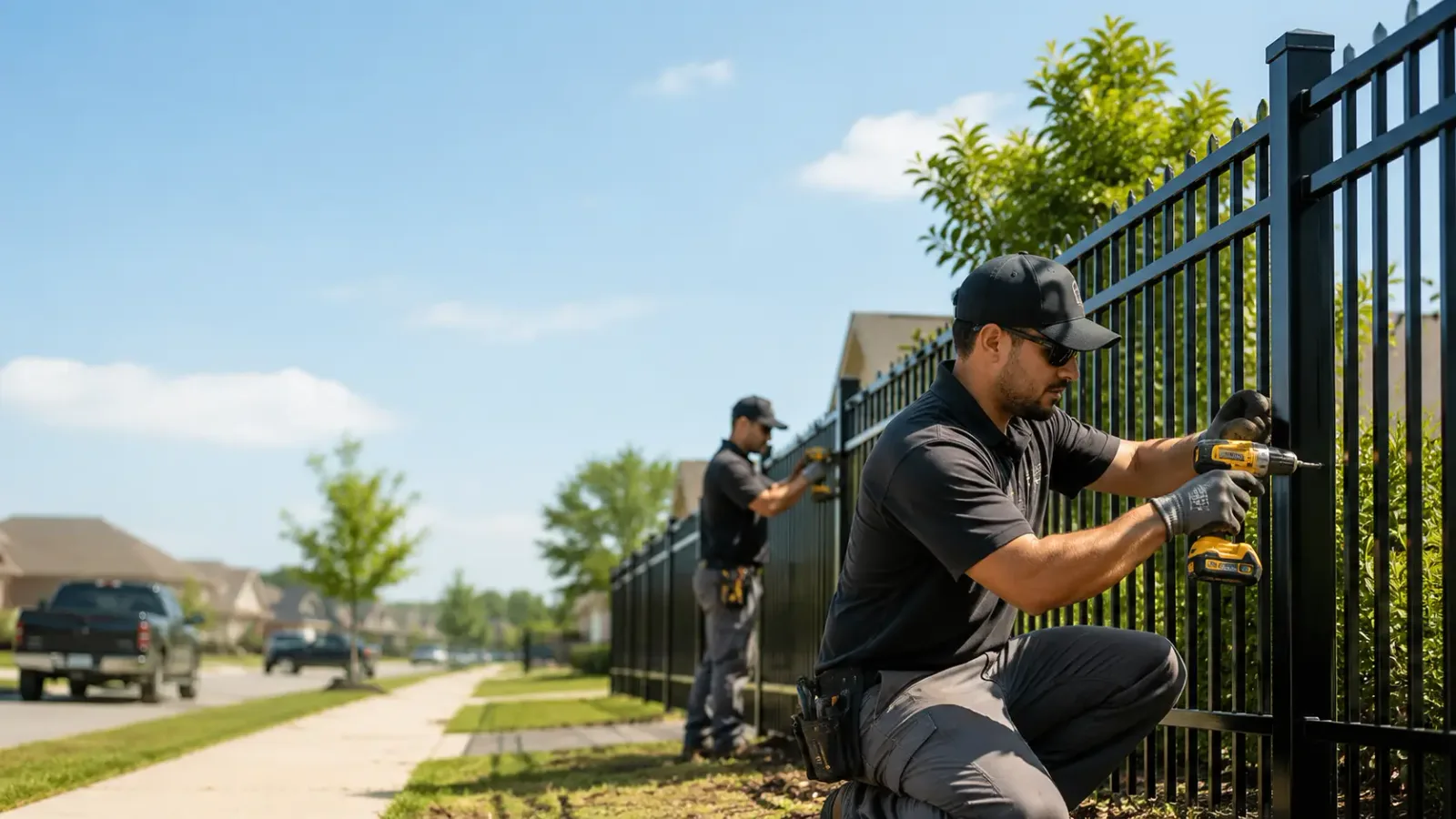 Metal Fence Installation in Henderson, NC